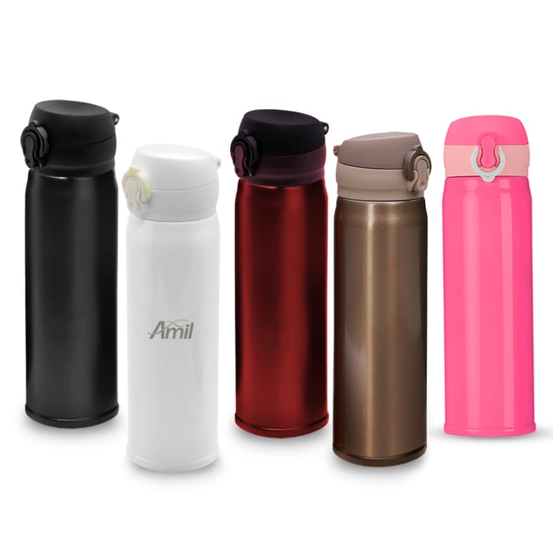 Garrafa de Metal com Parede Dupla 400ML Personalizada - imagem 1