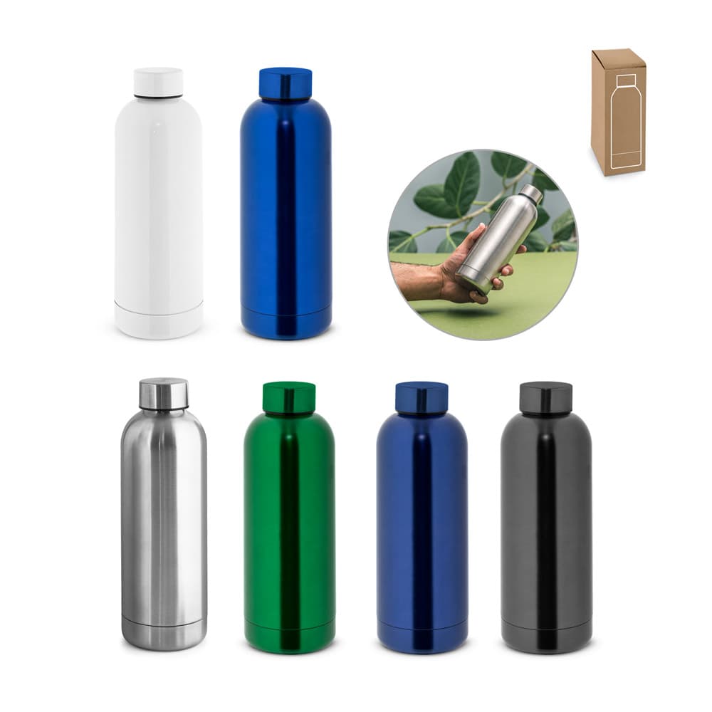 Squeeze em aço inox 550ml Promocional - imagem 1