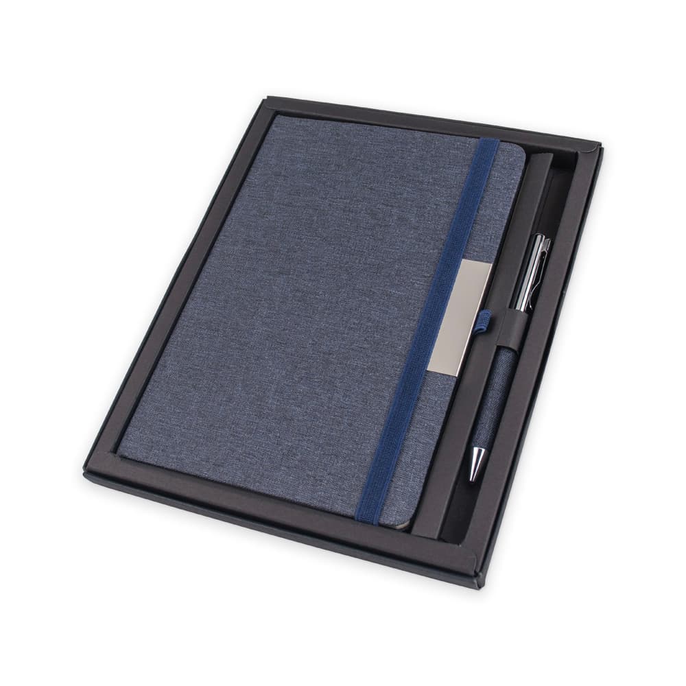 Kit caderno de anotações e caneta Personalizado - segunda imagem