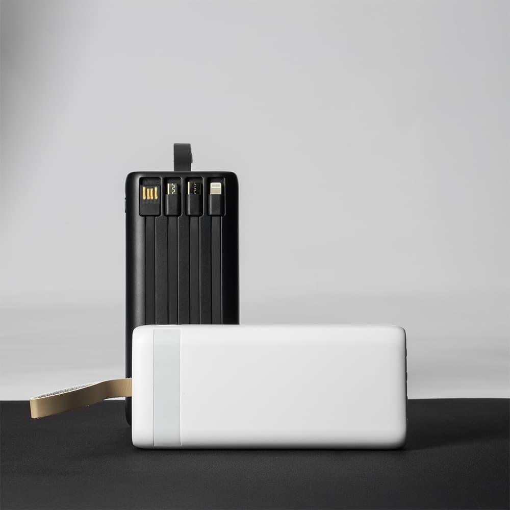 Power Bank 20.000mAh com Lanterna e Multissaídas Personalizável - imagem 1