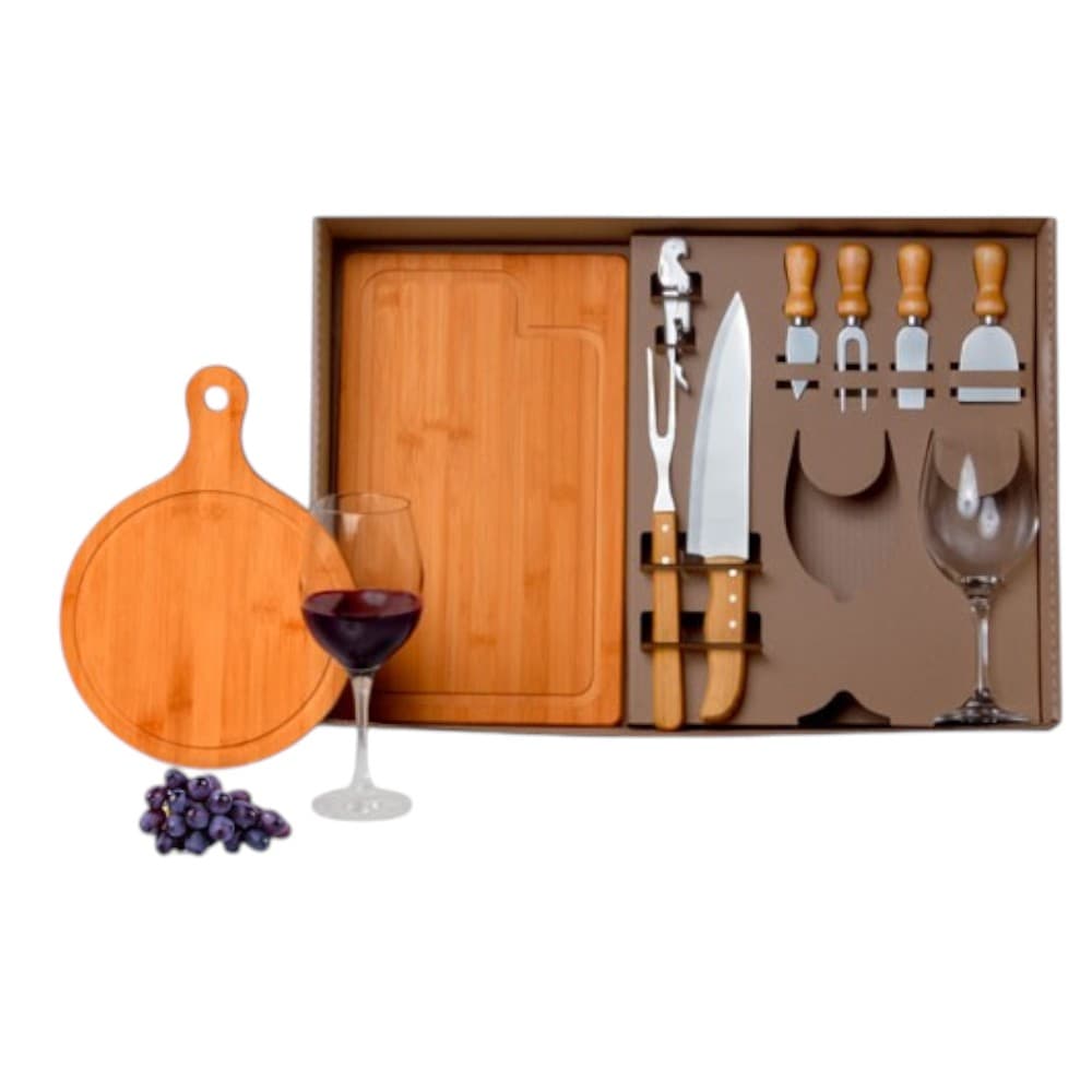 Kit Queijo, Churrasco E Vinho- 11 Pçs - segunda imagem