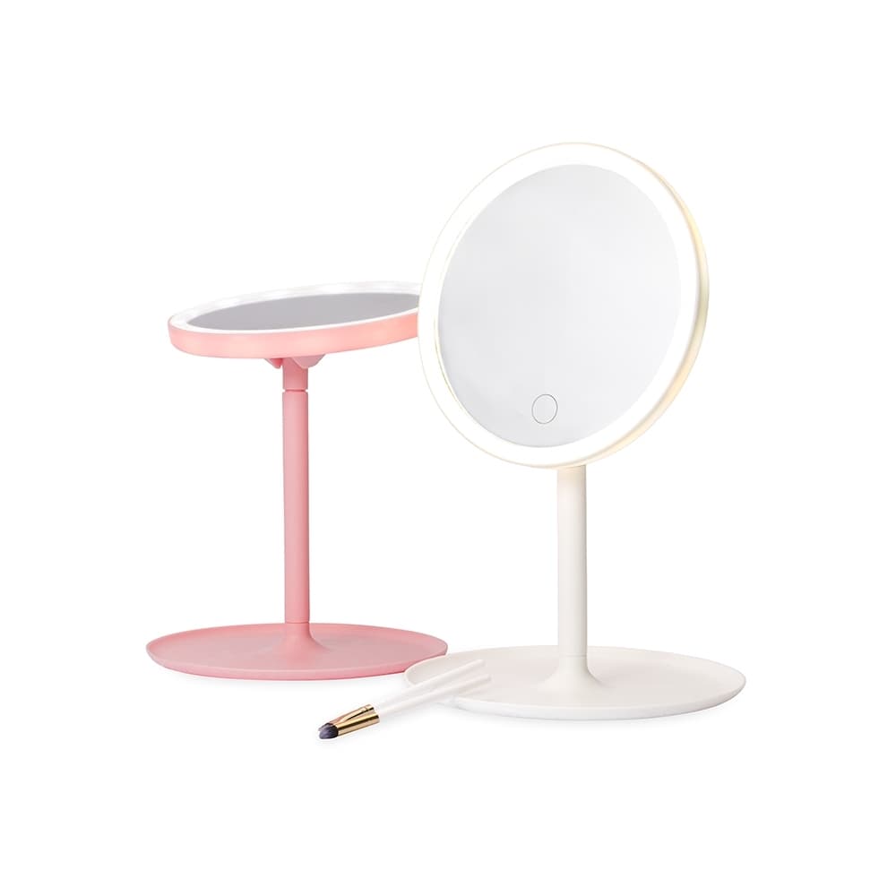 Espelho de Mesa Plástico com LED Personalizável - imagem 1