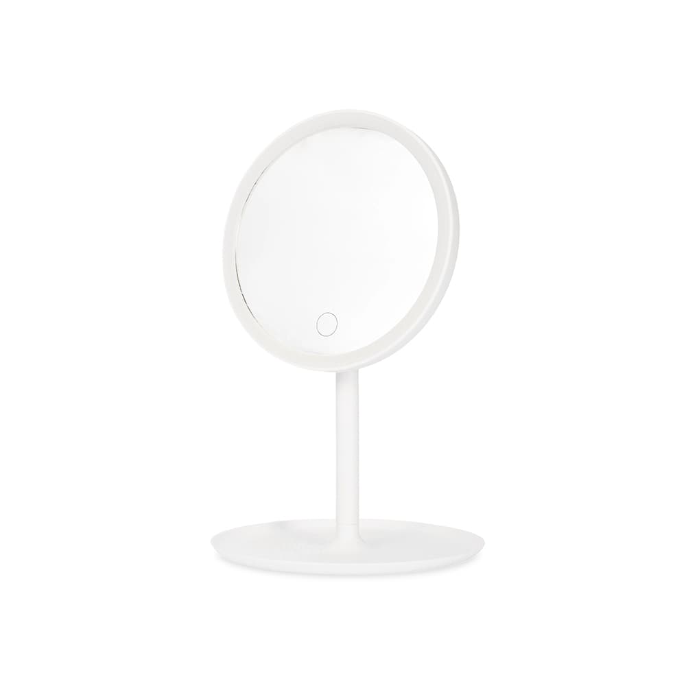 Espelho de Mesa Plástico com LED Personalizável - segunda imagem