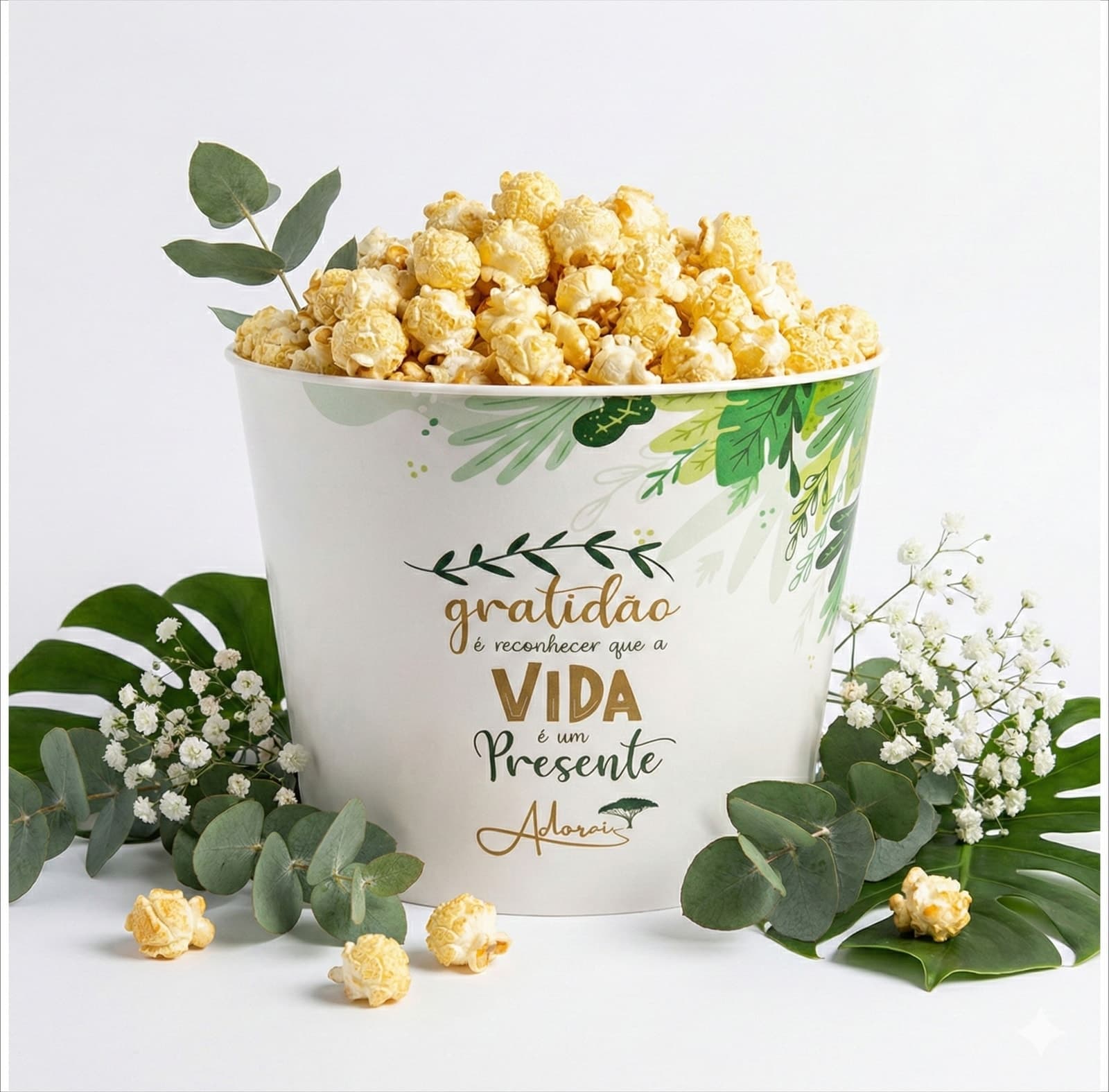 BALDE DE PIPOCA 3,0 LITROS IN MOLD LABEL