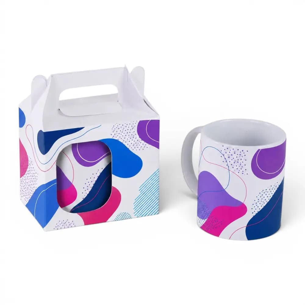 Caneca com embalagem personalizada - imagem 1