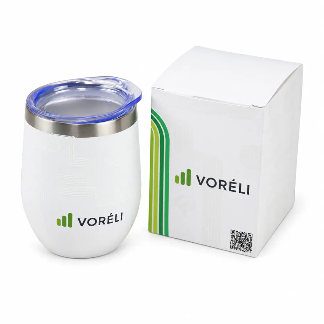 Copo térmico inox 320ml personalizado com gravação uv 360° - imagem 1