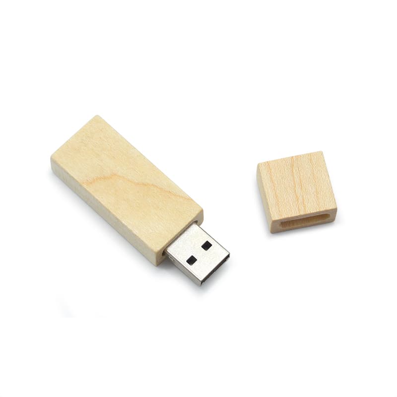 Pen Drive Bambu Personalizado para dar de Brinde - imagem 1