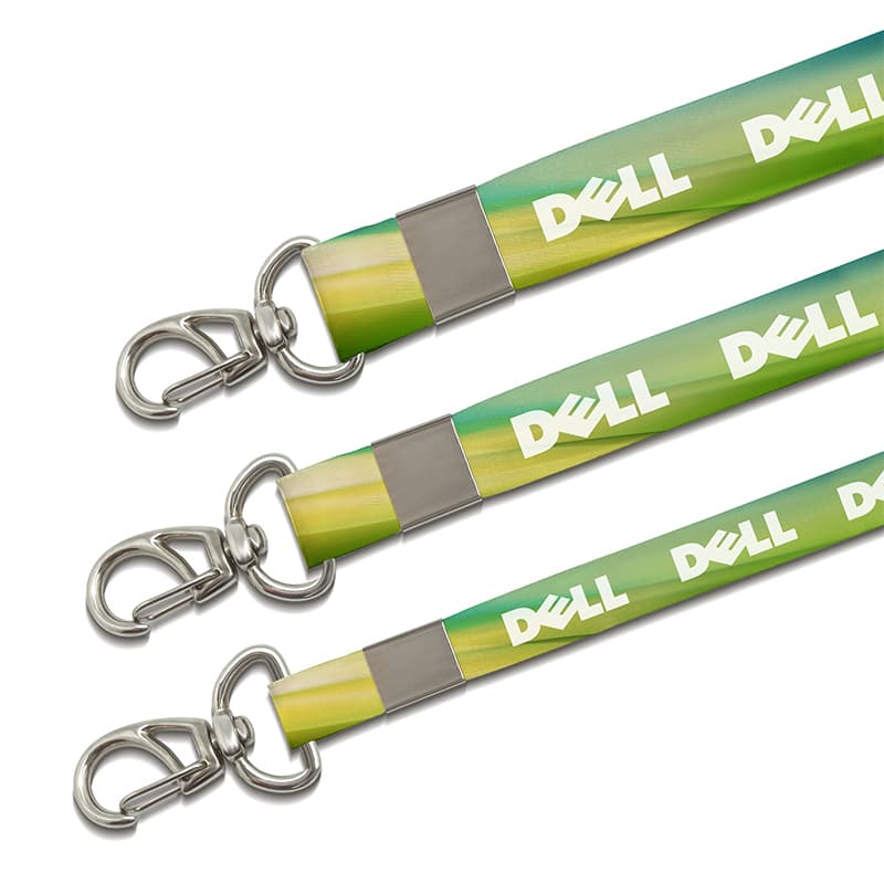 Cordão para Crachá com Terminal Mosquetão Personalizado - imagem 1