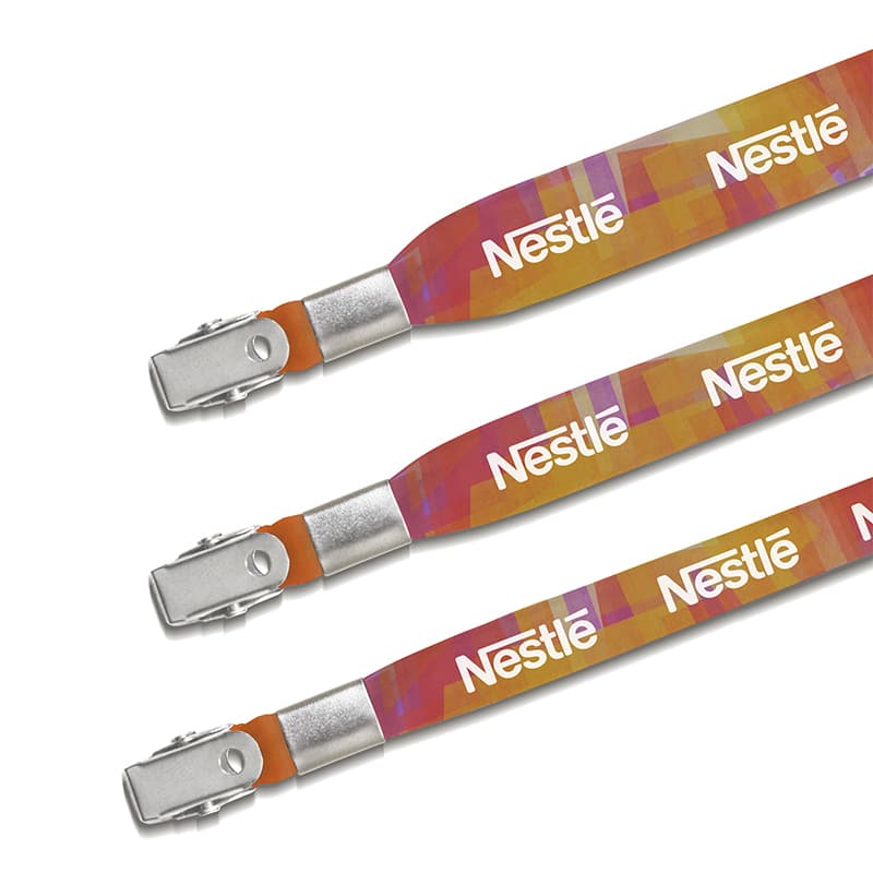 Cordão para Crachá Jacaré Personalizado - imagem 1