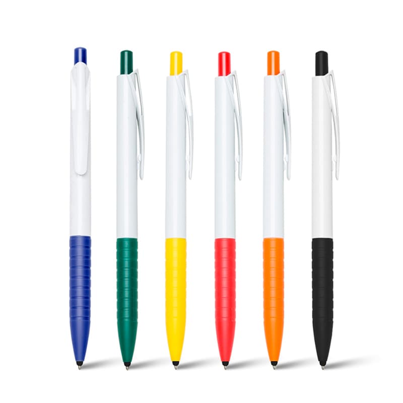 Caneta Plástica com Ponteira Touch Personalizada - imagem 1