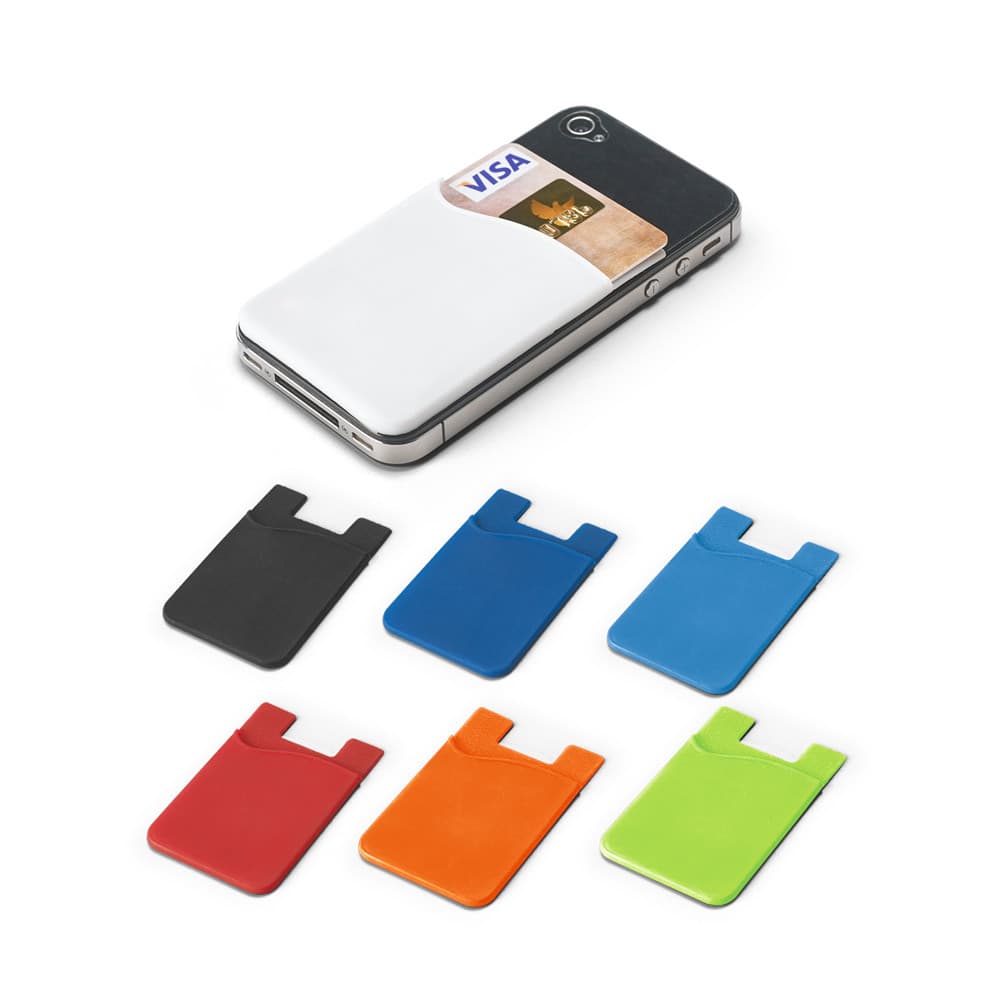 Porta Cartão Silicone para Celular - imagem 1