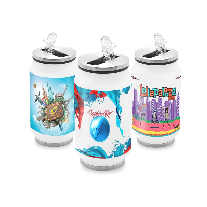Squeeze Formato Lata 300ml Personalizada - imagem 1