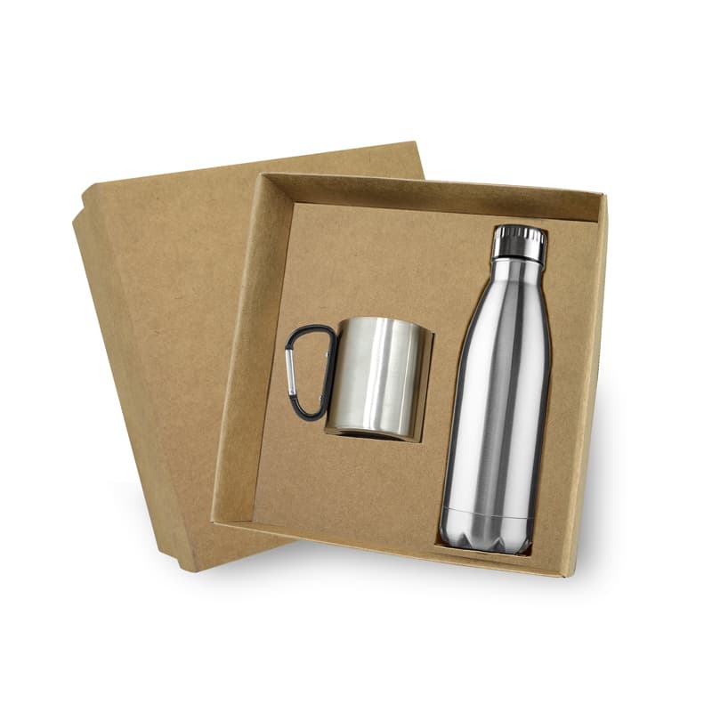 Conjunto com Garrafa e Caneca Personalizada - imagem 1