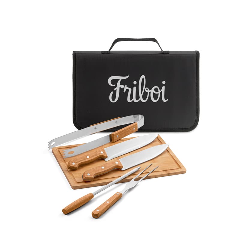 Kit Churrasco com 6 peças Personalizado - imagem 1