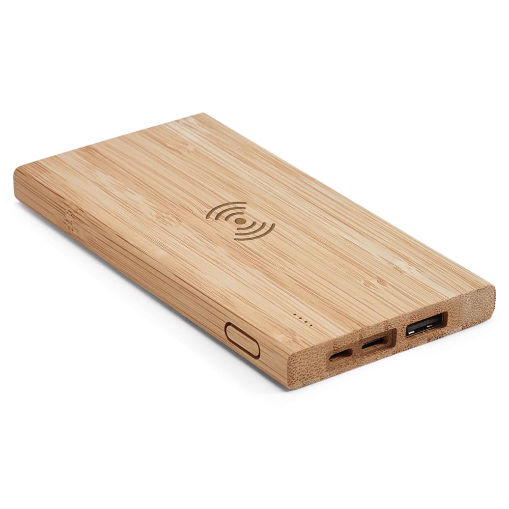 Carregador Wireless Power Bank 5000mAh Personalizado - imagem 1