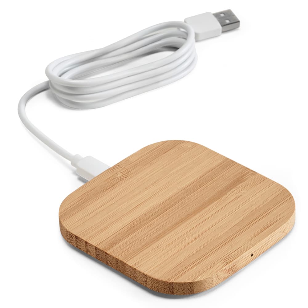 Carregador Wireless Bambu Personalizado - imagem 1