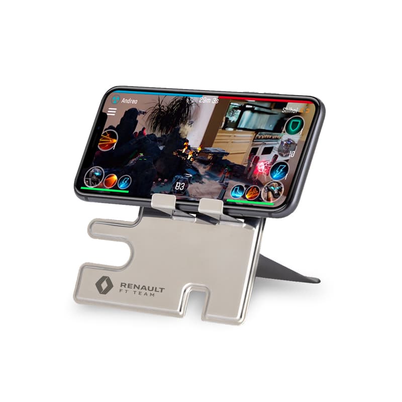 Porta Celular e Relógio de Metal Personalizado - segunda imagem