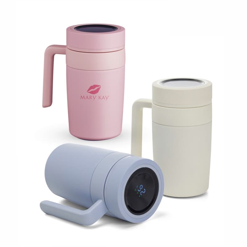 Caneca Térmica com Display LED Personalizada - imagem 1