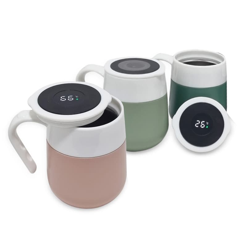 Caneca Térmica com Display LED Personalizada - imagem 1