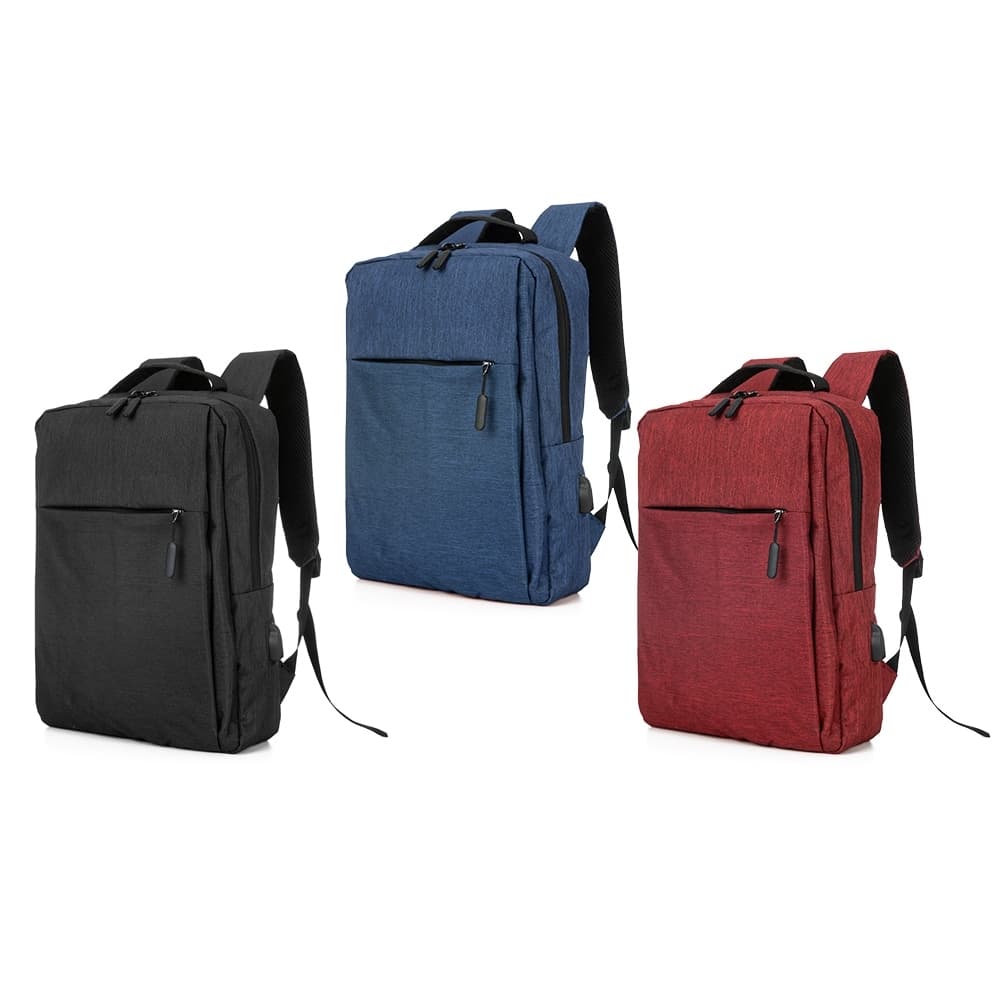 Mochila de Nylon USB 21L Personalizada - imagem 1