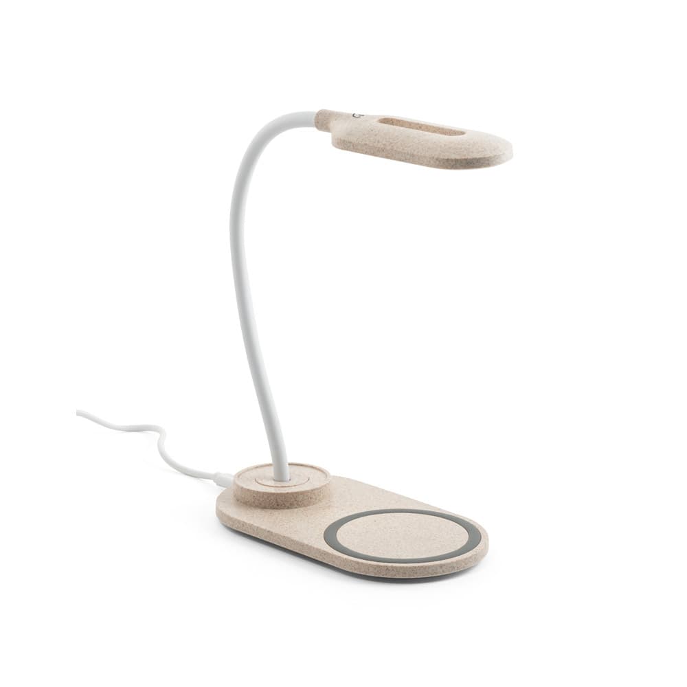 Luminária LED Com carregador Wireless Personalizada - imagem 1