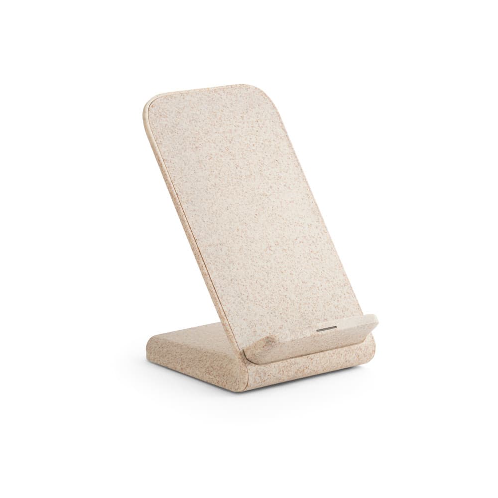 Suporte para celular com carregador Wireless Personalizado - imagem 1