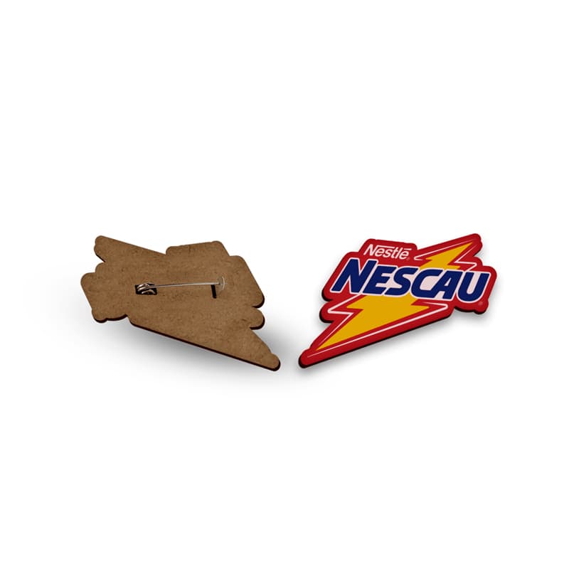 Botton Ecológico de MDF Personalizado - imagem 1
