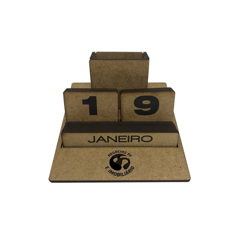 Calendário de Mesa Ecológico Personalizado - imagem 1