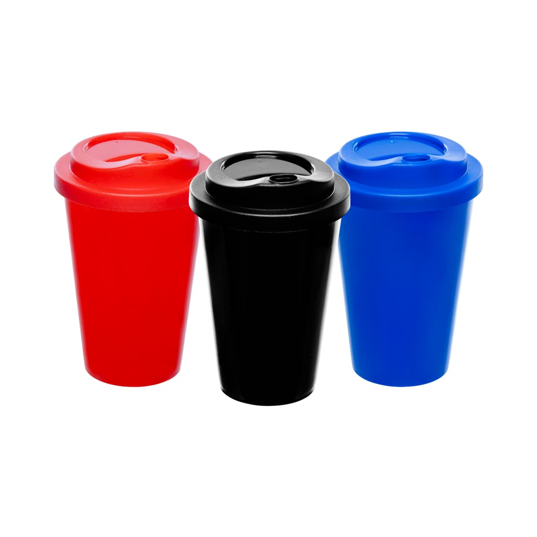 Copo Café com Tampa 350ml para Brindes Personalizáveis - imagem 1