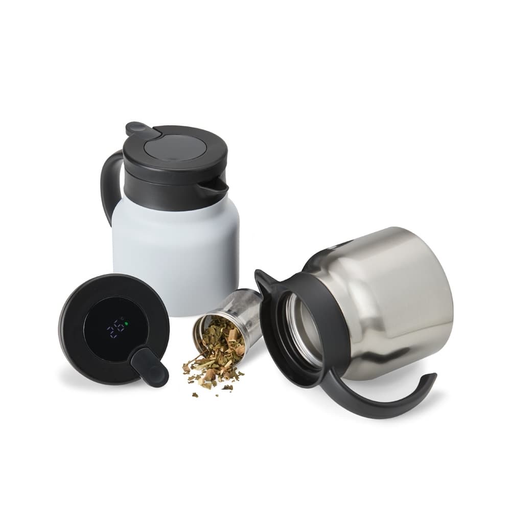 Chaleira Térmica Inox 750ml com Display LED Personalizável - imagem 1