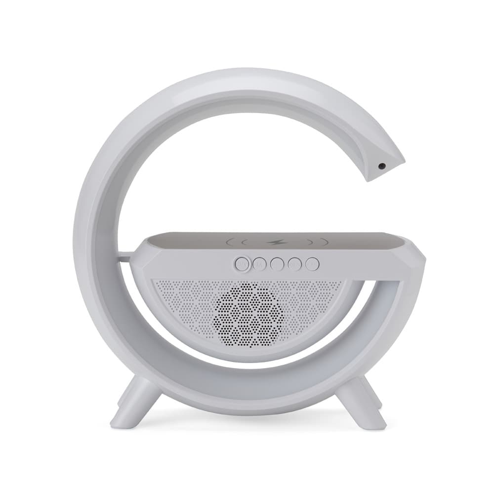 Caixa de Som com Carregador Indução para Brindes Personalizados - imagem 1