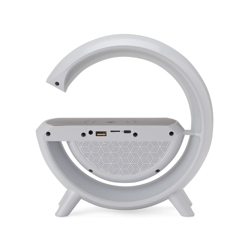 Caixa de Som com Carregador Indução para Brindes Personalizados - segunda imagem