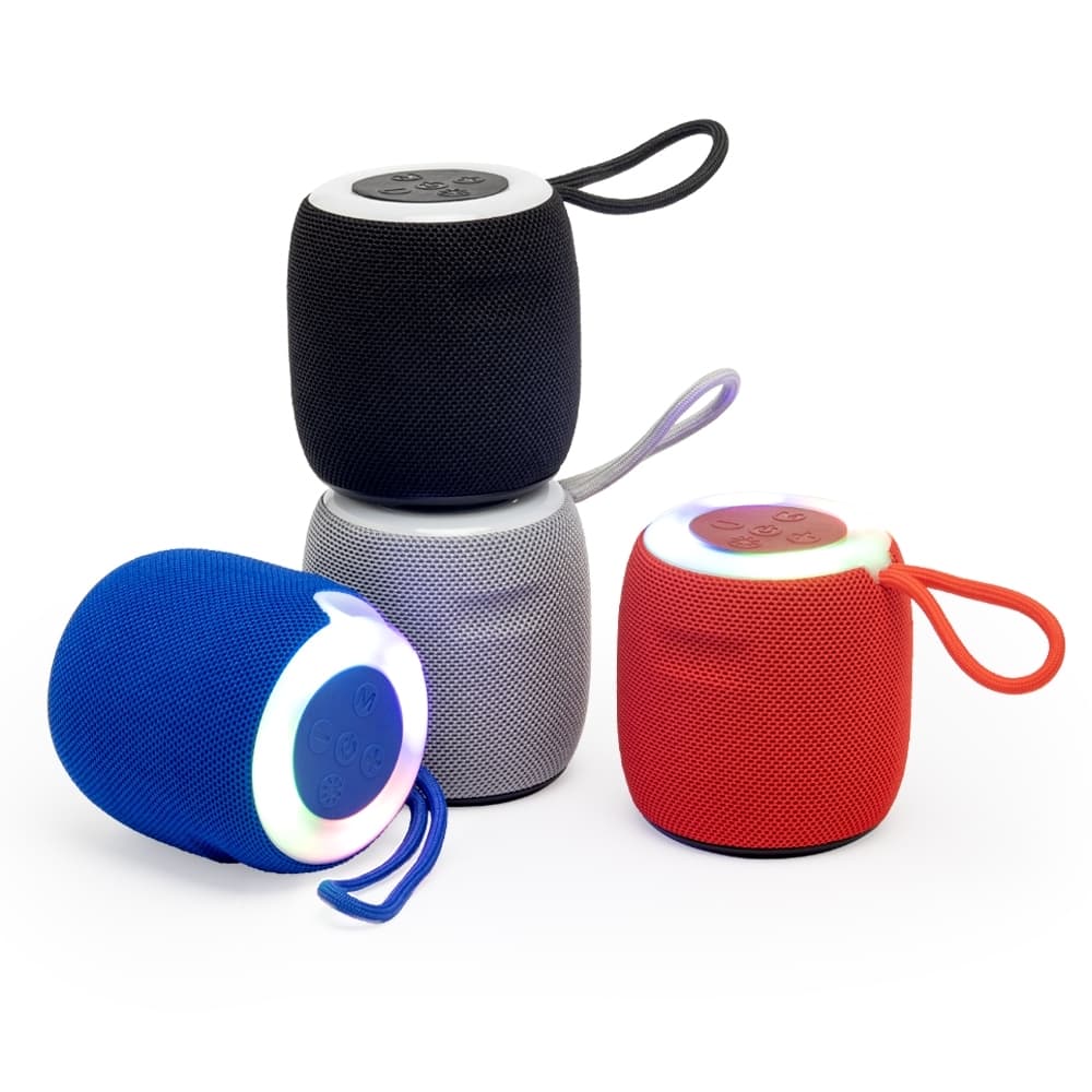 Caixa de Som Multimídia TWS com Luzes RGB para Brindes