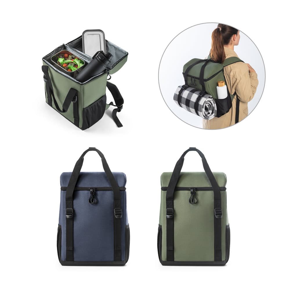 Mochila térmica almofadada em 600D para Personalizar - imagem 1