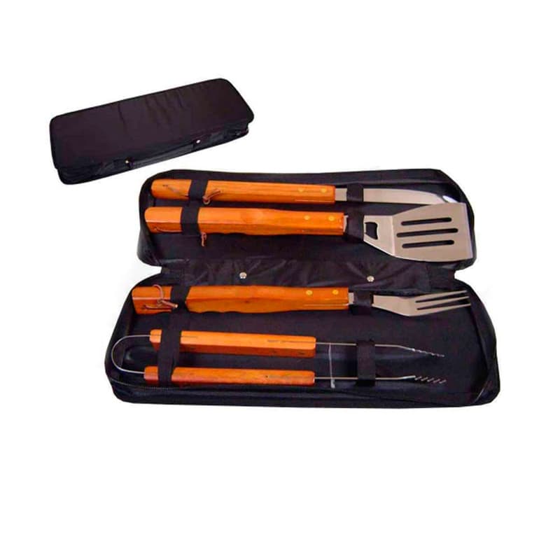 Kit Churrasco 4 peças para Gravação - imagem 1