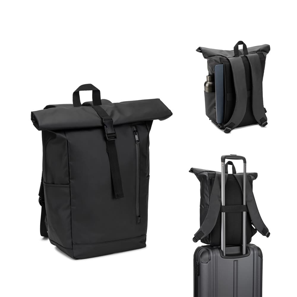 Mochila "Roll top" em poliéster Personalizado - imagem 1