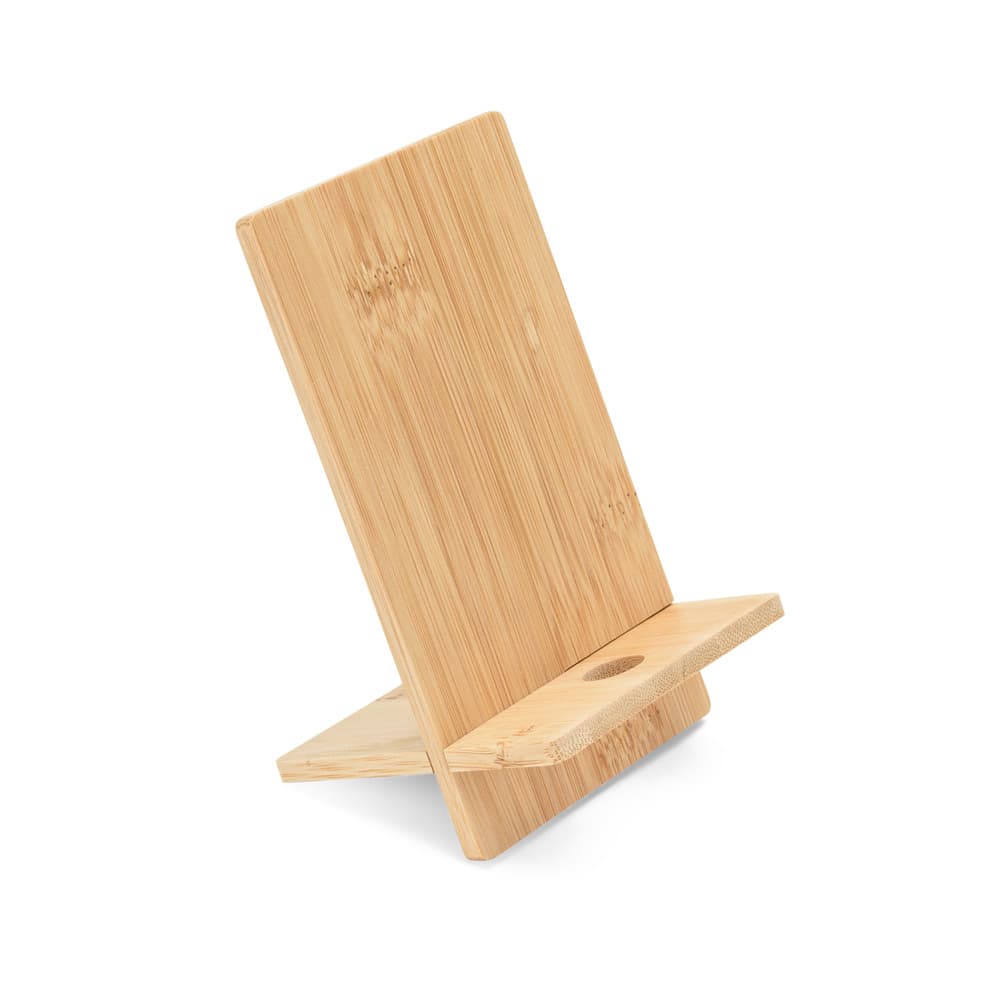 Suporte para Celular em Bambu Personalizado - segunda imagem