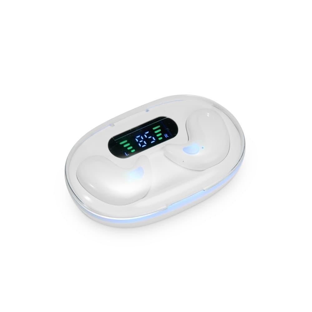 Fone de Ouvido Bluetooth com Case Carregador Para Personalizar - segunda imagem