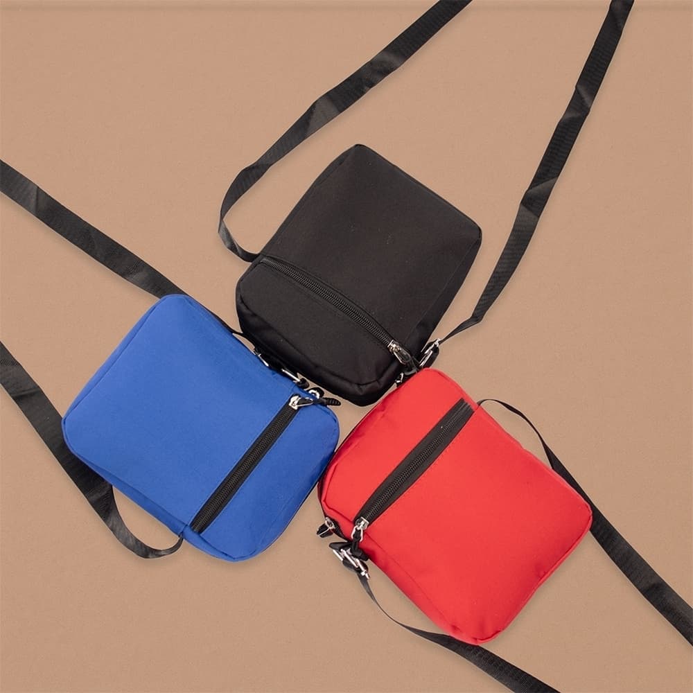 Mini Bolsa Transversal Oxford Promocional - imagem 1