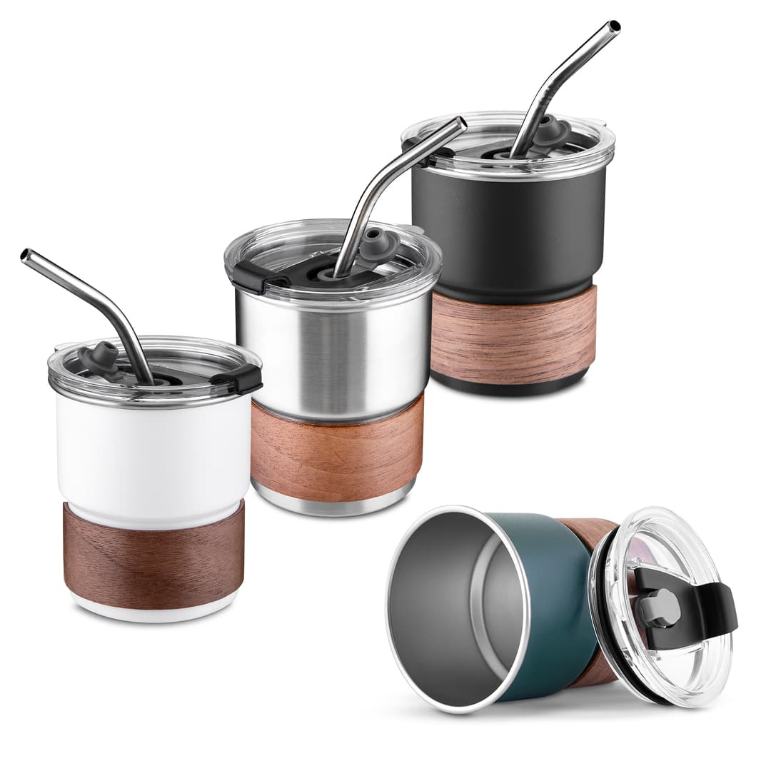 Copo em inox com canudo - imagem 1