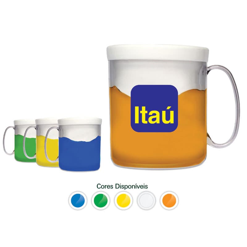 Caneca Térmica Gel 300ML Personalizada - imagem 1