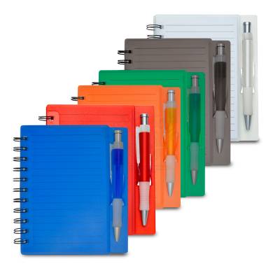 Bloco de Anotações em PVC brindes