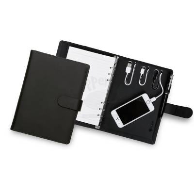 Caderno Personalizado com Power Bank