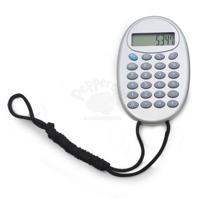 Calculadora de Plástico com Cordão Promocional