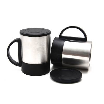 Caneca Térmica INOX Detalhe Preto 180ml Personalizada