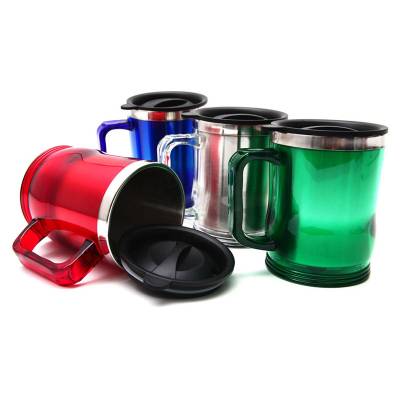 Caneca Térmica Translúcida 400ml Personalizada
