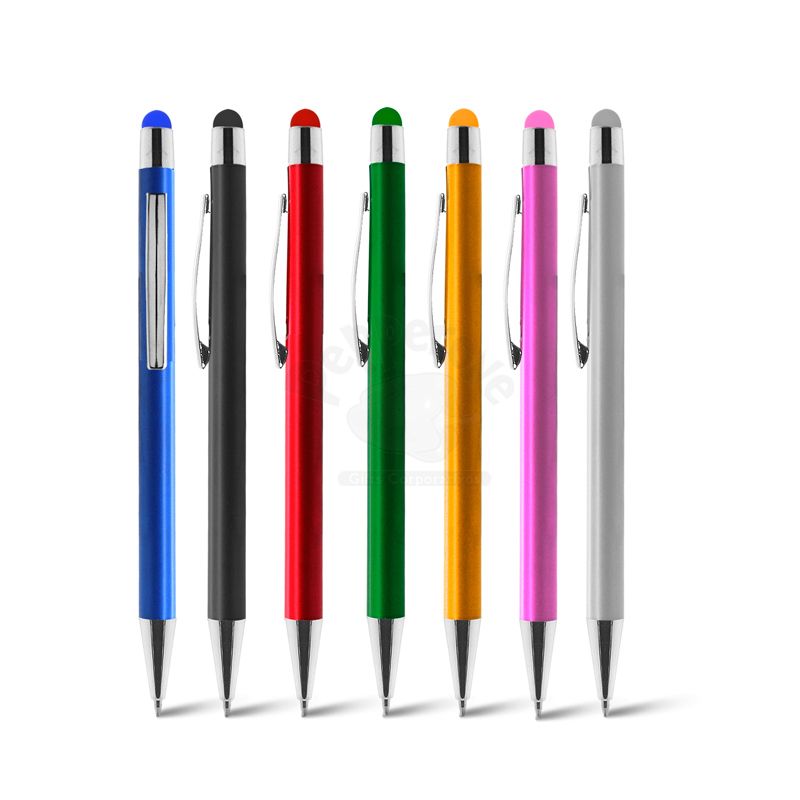 Caneta de metal com Ponteira Touch Personalizada - PEPCE2587 - Caneta de  metal com Ponteira Touch Personalizada | Pepperone Brindes