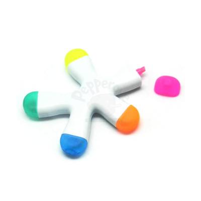 Caneta Marca Texto 5 Cores 12421