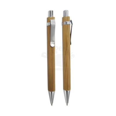 Caneta Reciclável de Bambu
