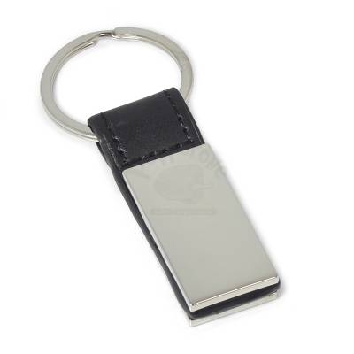 Chaveiro de Couro com Metal para Presente
